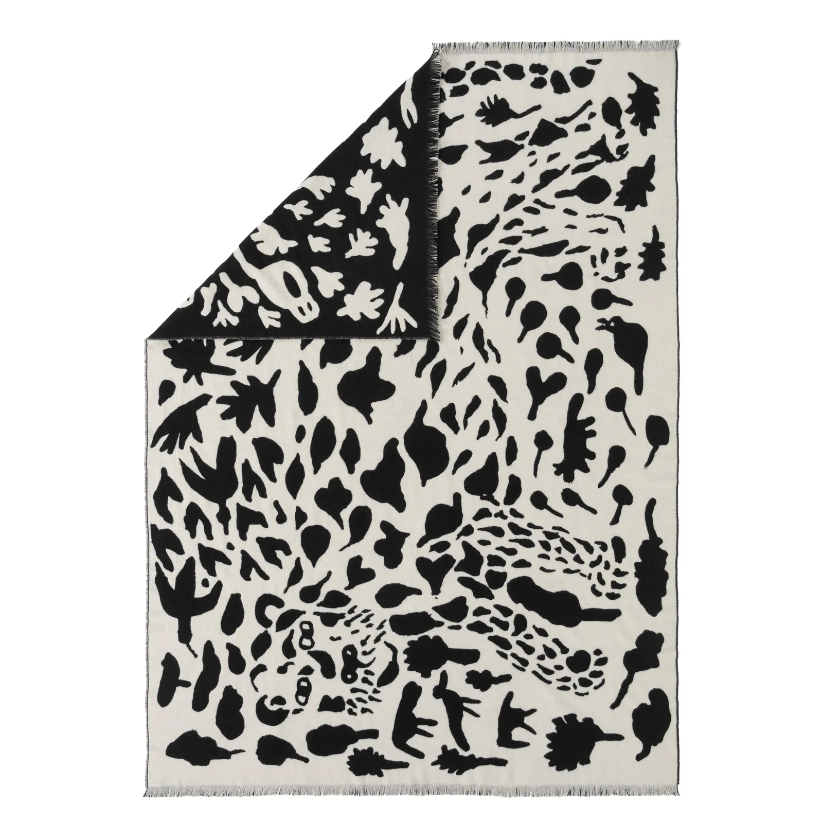 OTC blanket 180x130cm Cheetah black